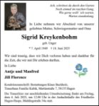 eine Anzeige